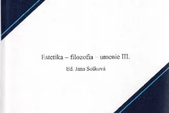 Estetika - Filozofia - Umenie III.