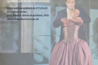 Opera (nielen) pre študentov estetiky