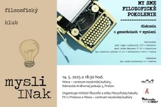 My sme filozofické pokolenie: Diskusia o generáciách v myslení