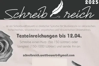 Schreibwettbewerb "Schreibreich"  12.4.2025