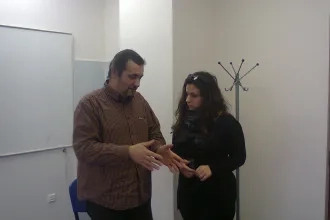 Dňa 30. novembra 2013 navštívil Inštitút germanistiky FF PU Mgr. Peter Duchoslav
