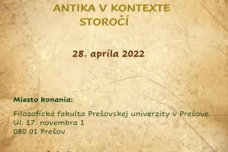 Antika v kontexte storočí