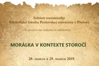 Morálka v kontexte storočí