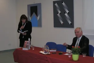 Prezentácia a krst knihy - prof. J. Vencálek (6. 3. 2014)
