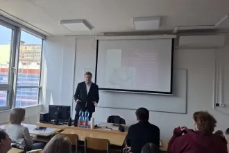 Prednáška Mgr. Igora Jelínka, PhD. z Ostravskej univerzity (Ostrava, Česká republika)