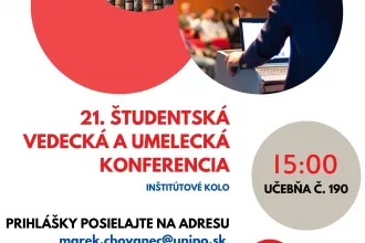 21. študentská vedecká a umelecká konferencia