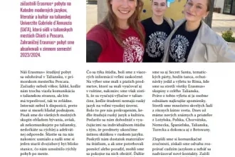 Erasmus+ pobyt v Pescare (Taliansko)