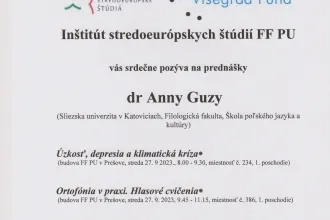 Pozývame vás na prednášky v rámci učiteľských mobilít Erasmus+