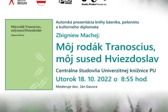 Zbigniew Machej - Môj rodák Tranoscius, môj sused Hviezdoslav