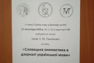 Prednáška prof. Svetlany Pakhomovej, DrSc.