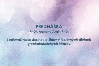 Prednáška PhDr. Adriany Amir, PhD.