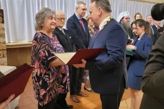 Zlatá medaila od rektora pre našu ukrajinistiku