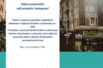 Slovensko a jeho míľniky v dejinách po r. 1945