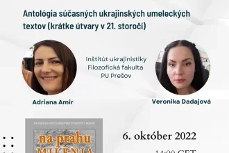 Prezentácia ukrajinsko-slovenských prekladov na univerzite v Užhorode