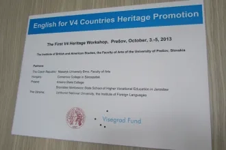V4 heritage promotion