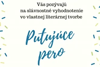 Putujúce pero - súťaž stredoškolákov v literárnej tvorbe