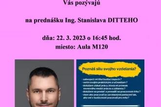 Prednáška Ing. Stanislava DITTEHO