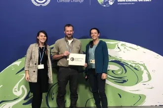 Absolventka ŠP Turizmus, hotelierstvo a kúpeľníctvo na Konferencii OSN o zmene klímy (COP 26) v Glasgowe