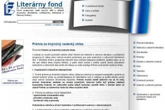 CENA LITERÁRNEHO FONDU UDELENÁ V ROKU 2018