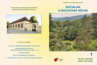 Ročník XIII, číslo 1/2022