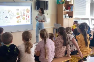 Zdravý úsmev na základnej škole Májové námestie v Prešove