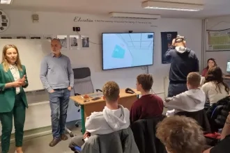 Týždeň vedy a techniky - návšteva študentov z GJAR