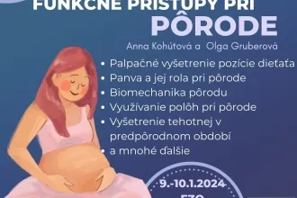 Odborný kurz - Funkčné prístupy pri pôrode