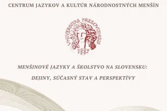 Konferencia Menšinové jazyky a školstvo na Slovensku: dejiny, súčasný stav a perspektívy