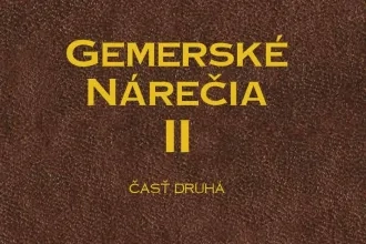 Gemerské nárečia II Časť druhá