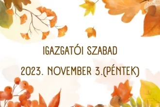 Igazgatói szabad