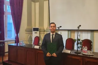 Intézetünk oktatója, Radics Rudolf MAB–Magyar Tudományosság Külföldön Tudományos Díjban részesült