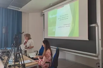 Laczkó Krisztina a 10. INTERKULTURÁLIS PRAGMATIKA (INPRA) című konferencián adott elő Pisában