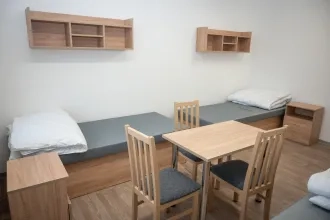Interiér internátu ŠDJ PU