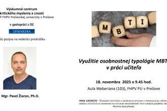 Vedecká prednáška