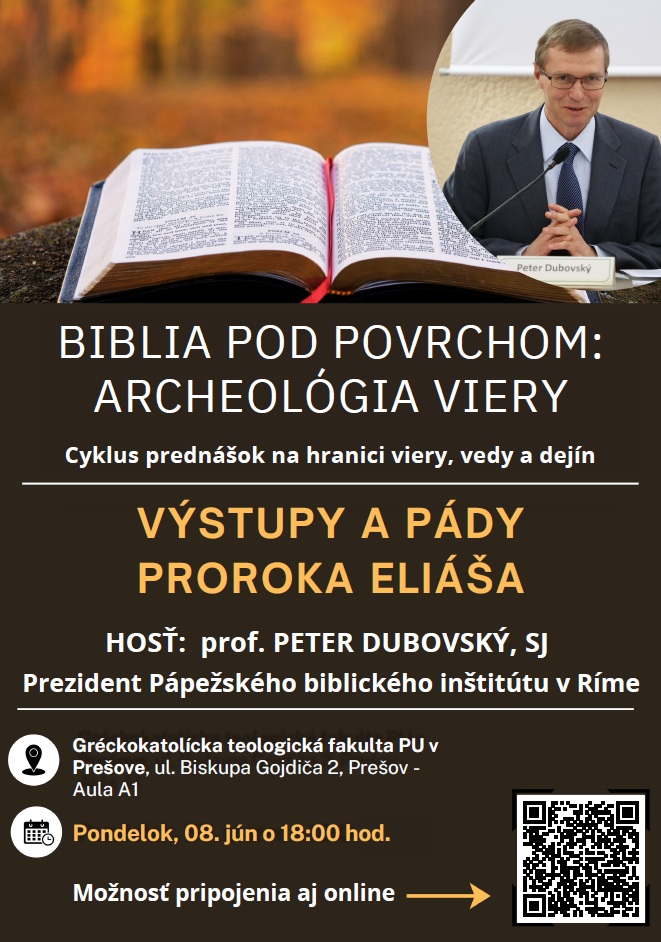 Biblia pod povrchom - VÝSTUPY A PÁDY PROROKA ELIÁŠA (8. jún 2026)