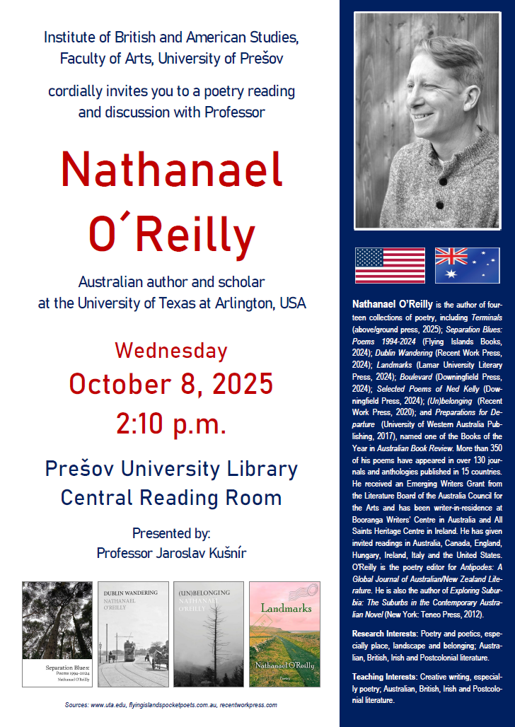 Nathanael O'Reilly at UP