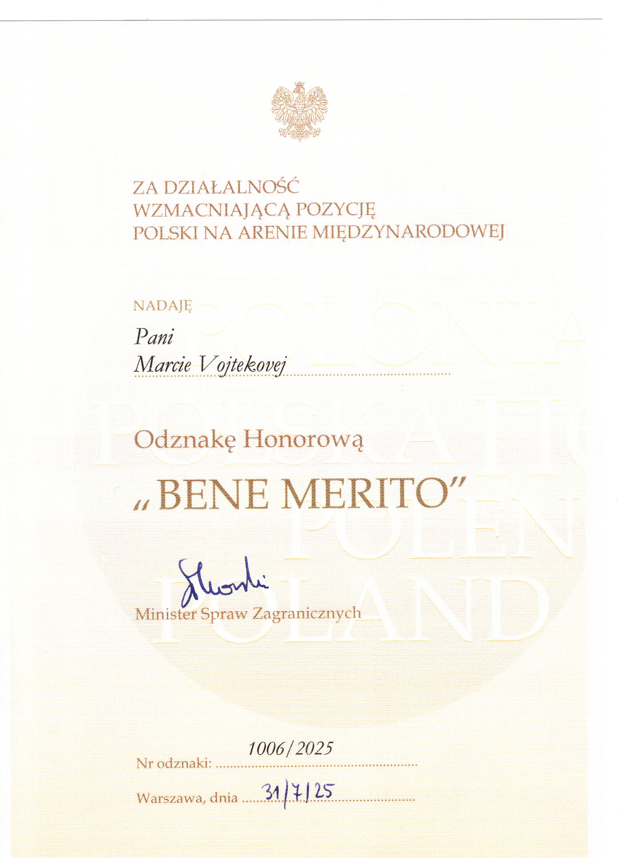 Bene Merito