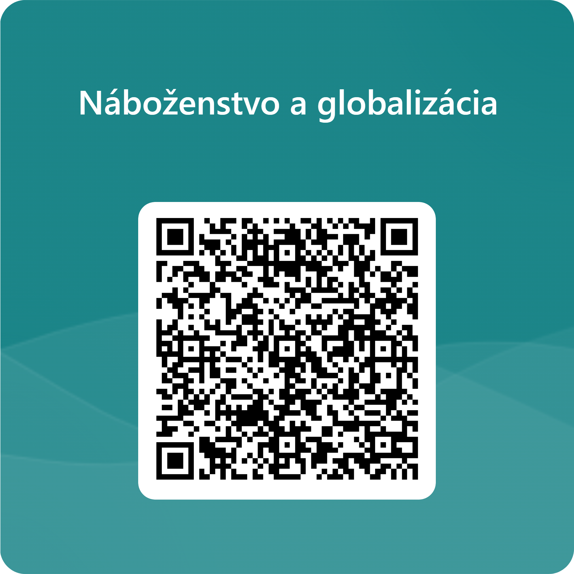 Nabozenstvo a globalizacia