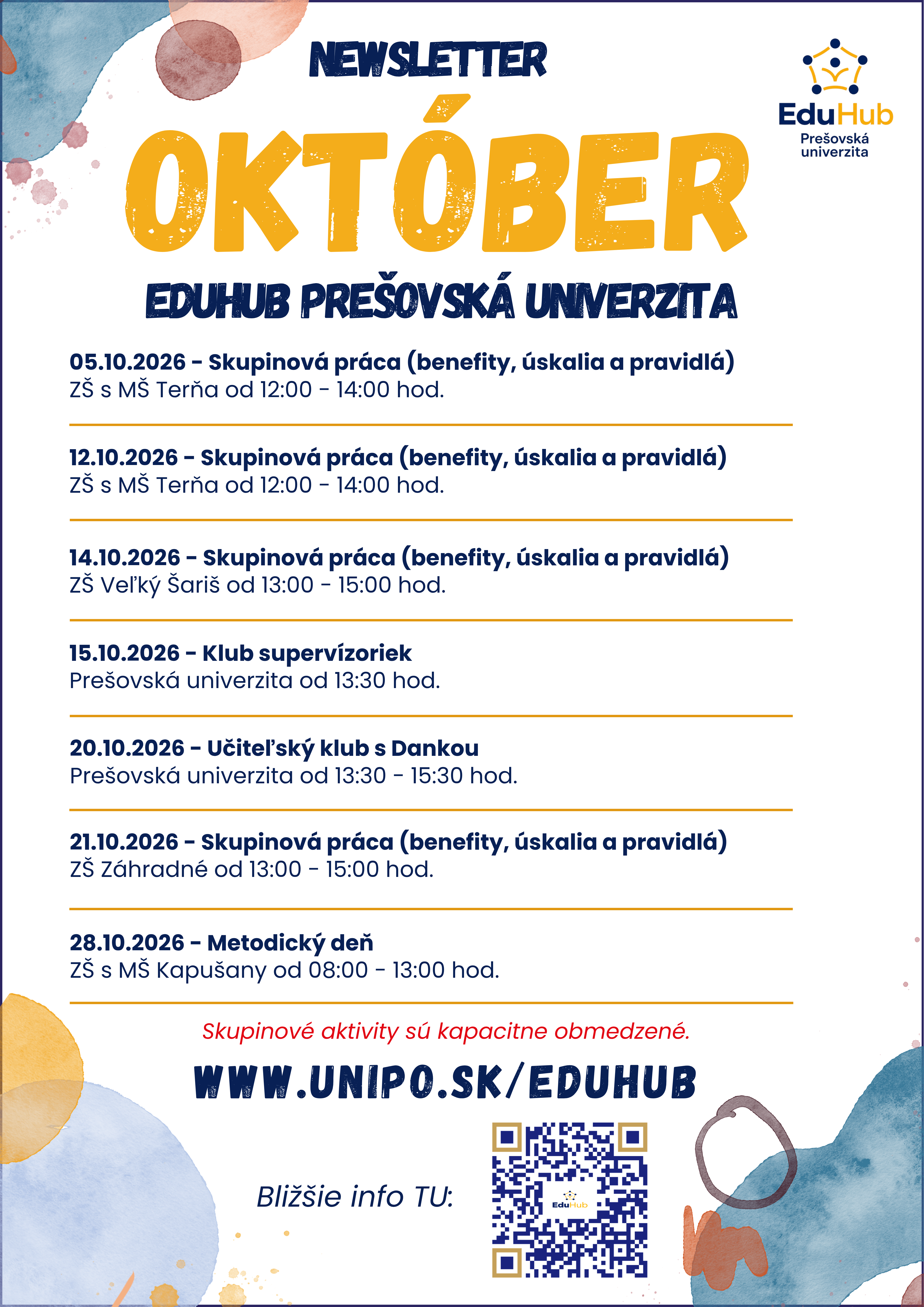 Newsletter - Október