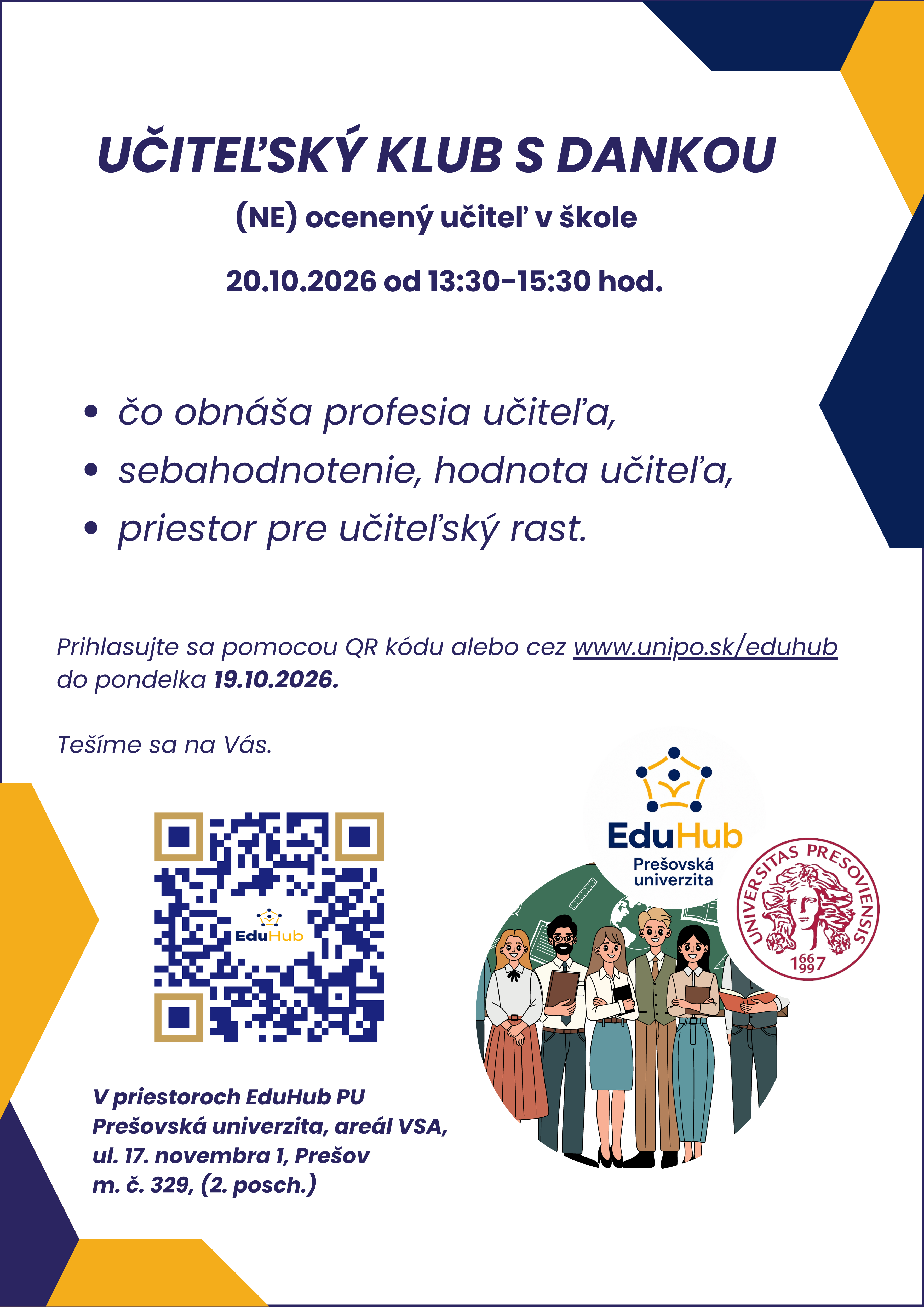 Učiteľský klub s Dankou